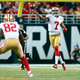 Kap tosses one to Torrey Smith, and it probably hurt.